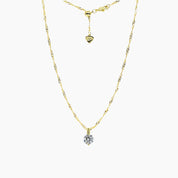 Addie CZ Adjustable Necklace (Gold)