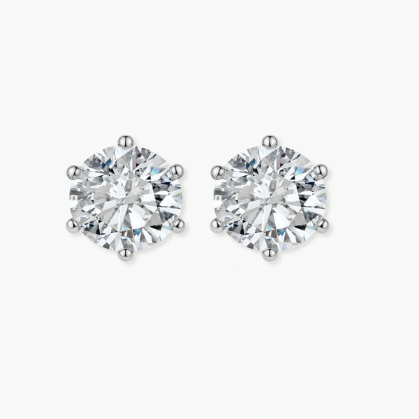 Brilliant Moissanite Studs