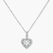 Heart of Light Moissanite Necklace