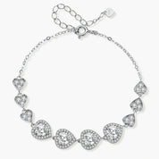 Hearts Moissanite Bracelet