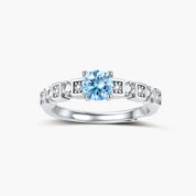 Skyline Moissanite Ring