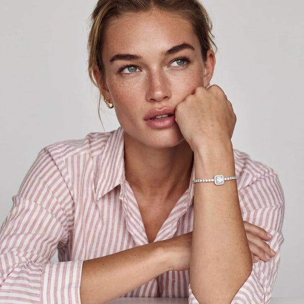 Luxe Center Tennis Bracelet