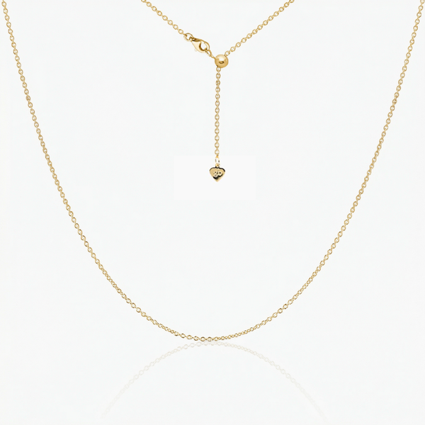 Cassie Cable Adjustable Chain 24" (Gold)