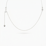 Cassie Cable Adjustable Extender 10" (Silver)
