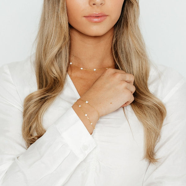 Crystal Collection Bracelets Sofia Bracelet (Gold)