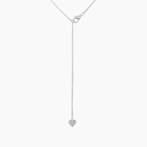 Crystal Collection Necklaces Roma Oval Locket Necklace (Silver)
