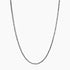 David Beck Bali Necklaces Bali Byzantine Sterling Silver Necklace 2.5mm Gauge (18"-24")