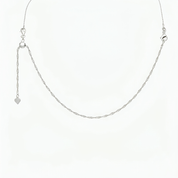 Addie Adjustable Necklace Extender (Silver)