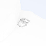 Charlotte CZ Hoops (Silver)