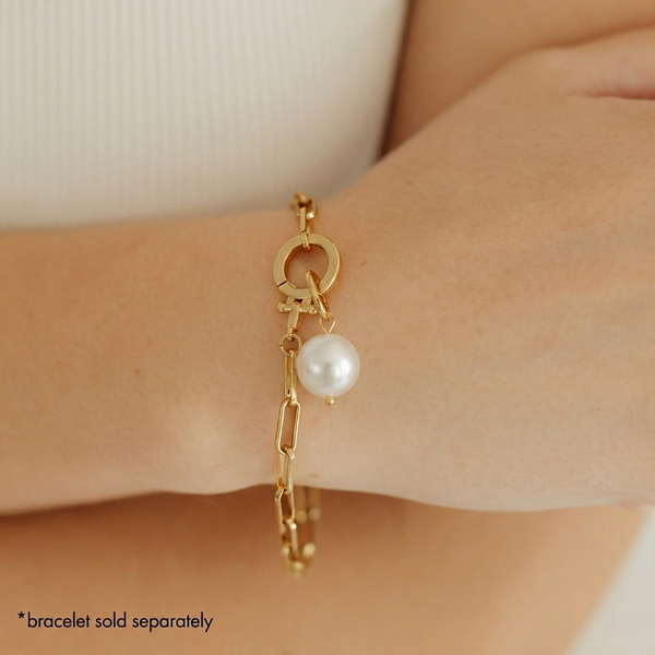 Pearl Charm (Gold)