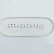 Birth Flower Charm (Silver)
