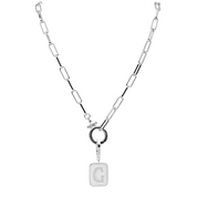 Classic Initial Charm (Silver)