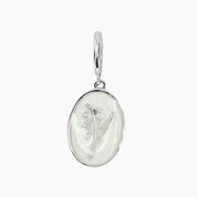 Birth Flower Charm (Silver)