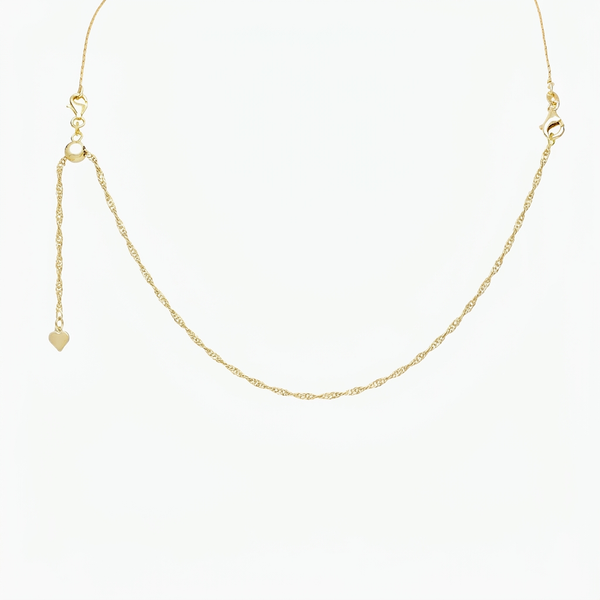 Addie Adjustable Necklace Extender (Gold)