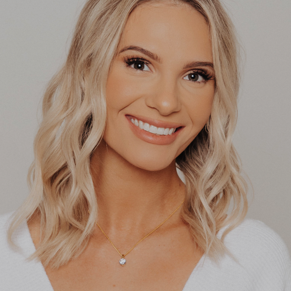 Tessa Brilliant CZ Adjustable Necklace (Gold)