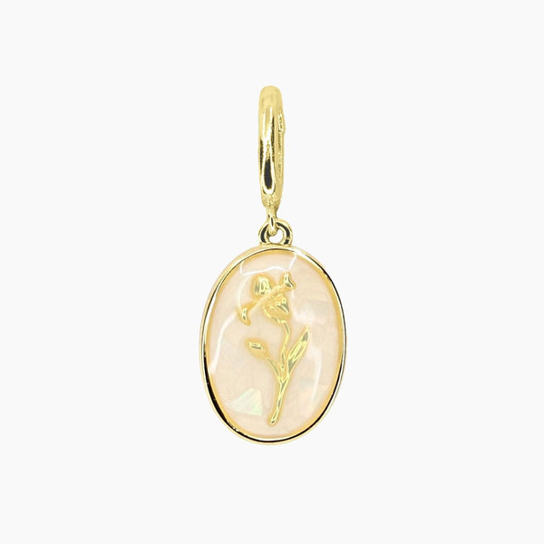 Birth Flower Charm (Gold)