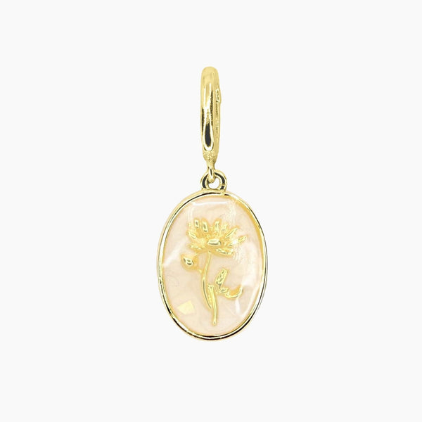 Birth Flower Charm (Gold)