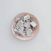 Classic Initial Charm (Silver)