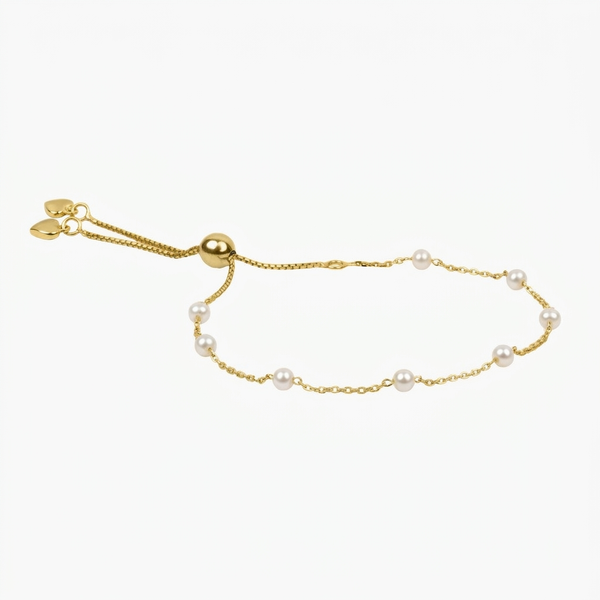 Meg Station Adjustable Bracelet (Gold)