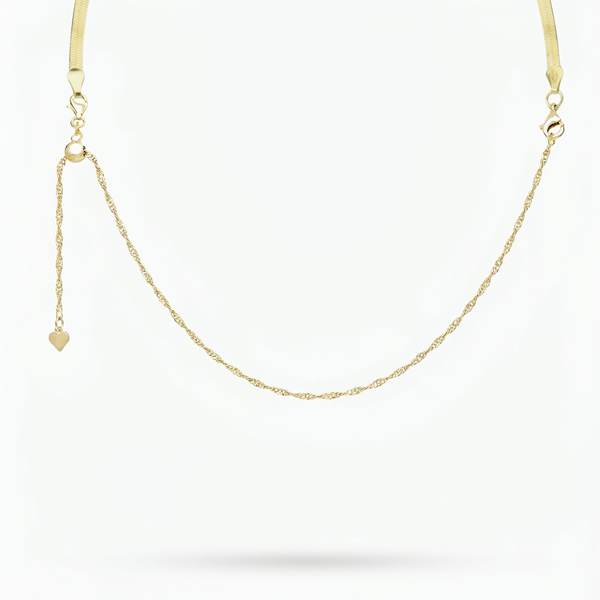 Addie Adjustable Necklace Extender (Gold)