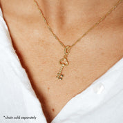 Key Charm (Gold)