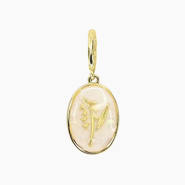 Birth Flower Charm (Gold)