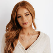 Addie Adjustable Chain 24"(Silver)