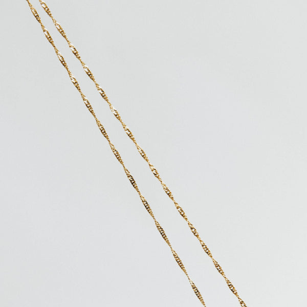 Addie Adjustable Chain 30"(Gold)