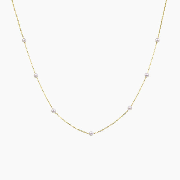 Meg Station Adjustable Necklace (Gold)