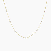 Meg Station Adjustable Necklace (Gold)