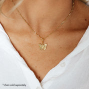 Butterfly Charm (Gold)