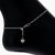 Addie Adjustable Anklet (Silver)