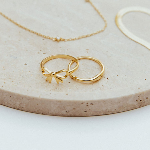 Bow Ring (Gold)