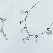 Pearl Charm (Silver)