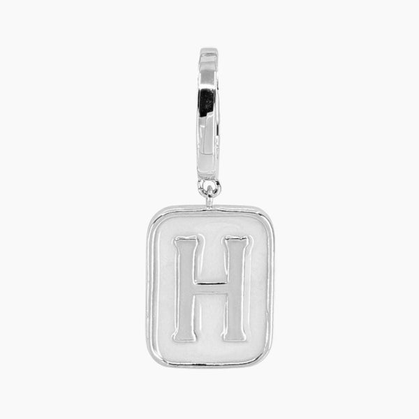 Classic Initial Charm (Silver)