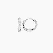 Charlotte CZ Hoops (Silver)