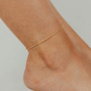 Addie Adjustable Anklet (Gold)