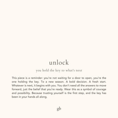Key Charm (Silver)