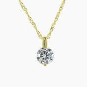 Addie Brilliant CZ Adjustable Necklace (Gold)
