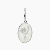 Birth Flower Charm (Silver)