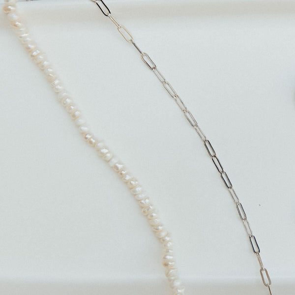 Paige Necklace (Silver)