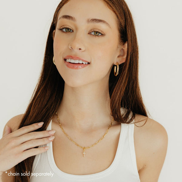 Cross Charm (Gold)