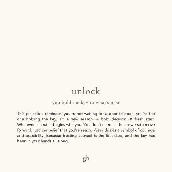 Key Charm (Gold)