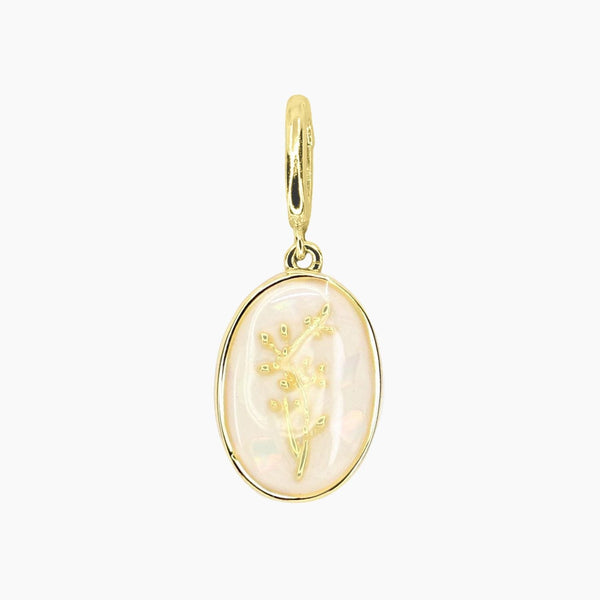 Birth Flower Charm (Gold)