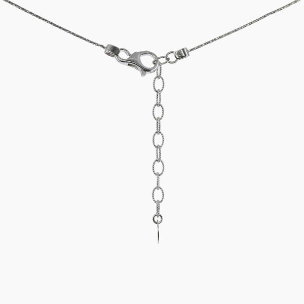 Diamond-Cut Single Ball Necklace