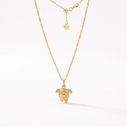 Sea Turtle Charm (Gold)
