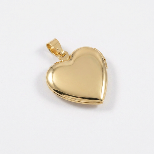 Paw Print Heart Locket