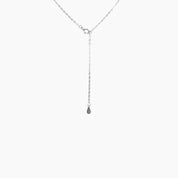 Meg Station Necklace (Silver)
