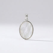 Mother of Pearl Tree of Life Pendant (Silver)