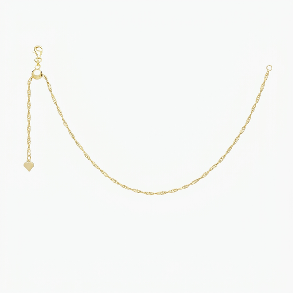 Addie Adjustable Necklace Extender (Gold)